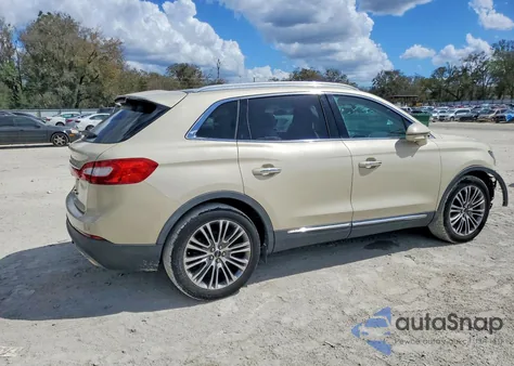 2016 Lincoln Mkx Reserve z USA, uszkodzony, nr VIN 2LMPJ6LRXGBL44078